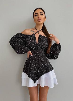 Мини платье