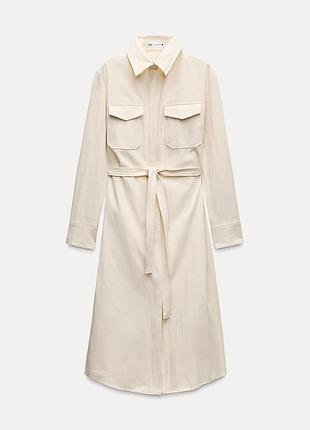 Сукня сорочка zara l та xl