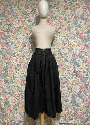 Джинсовые кюлоты