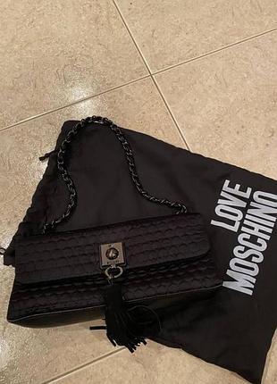 Сумка-клатч love moschino.