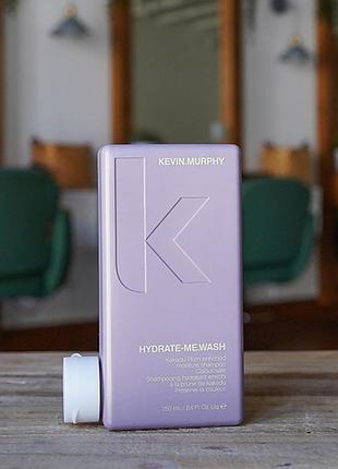 Kevin.murphy hydrate-me wash shampoo шампунь для интенсивного увлажнения волос.