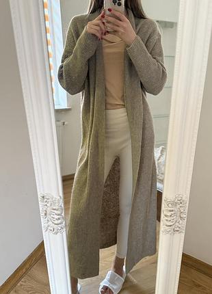Максі кардиган капучино, prettylittlething