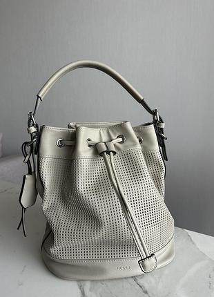 Серая сумка-мешок