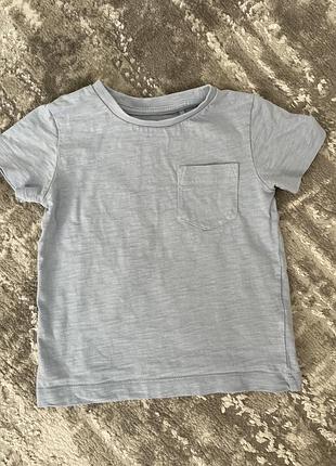 Базова футболка некст на хлопчика 9-12 місяців