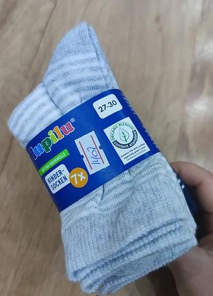 Набір 7 пар високі шкарпетки lupilu, розмір 27-30