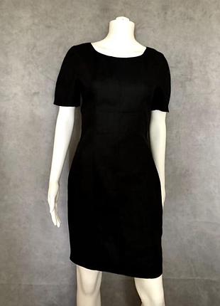 Льняное платье с открытой спиной. 100% льон