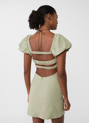 Платье платье с открытой спиной по спинке