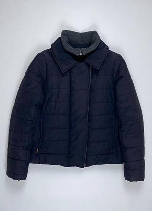 Черная женская куртка lacoste