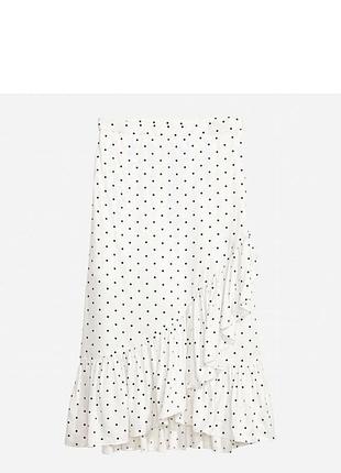 Юбка в горошек h&m