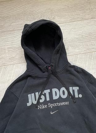 Мужское худи от nike черного цвета