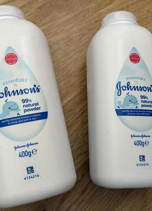 Нова велика присыпка johnson’s baby по 400 г