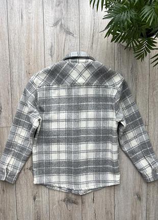 Мужская рубашка овершот pull &amp; bear 7