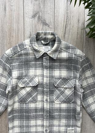 Мужская рубашка овершот pull &amp; bear 6