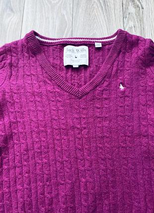 Шерстяной свитер, кофта шерсть jack wills 8