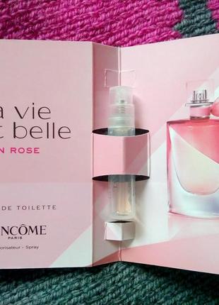 Lancome la vie est belle en rose💥original 2 мл распив аромата затест10 фото