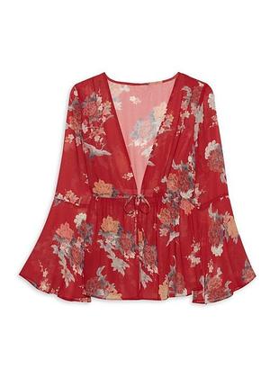 Нова брендова блузка, накидка "primark". розмір uk16/eur44.