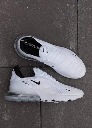 Р.37-45 кроссовки nike air max 270 white black nk243