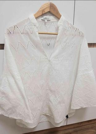 Блуза с прошвой