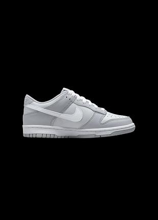 Оригинальные кроссовки turquoise nike dunk low two-toned grey
