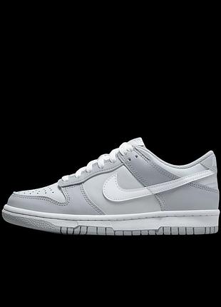 Оригинальные кроссовки nike dunk low two-toned grey2 фото