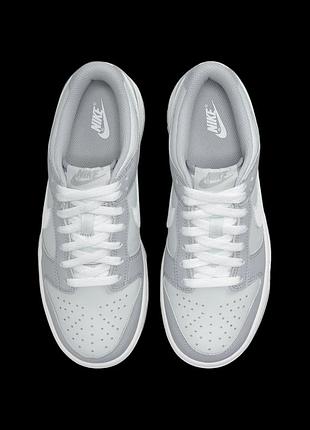 Оригинальные кроссовки nike dunk low two-toned grey4 фото