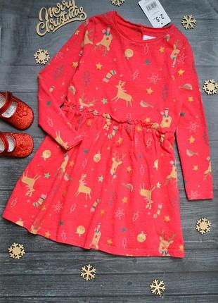 Новорічне плаття mothercare 2-3роки
