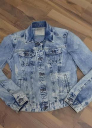 Джинсова куртка zara