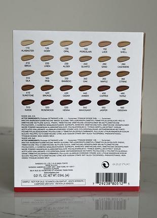 Оригинальный пробник shiseido synchro skin self-refreshing foundation spf 30 тональная основа тональный крем саше набор пробников4 фото