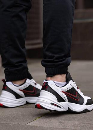 Р.44 кроссовки nike air monarch white black nk129 5