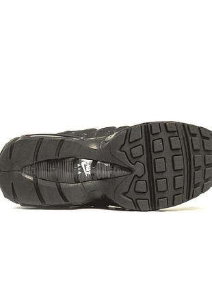 Кросівки nike air max 95 black grey 4