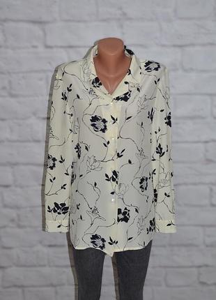 Блуза шелковая свободного кроя "jaeger"