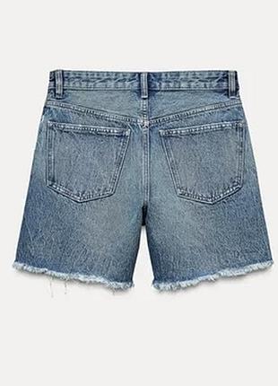 Шорти джинсові zara 3