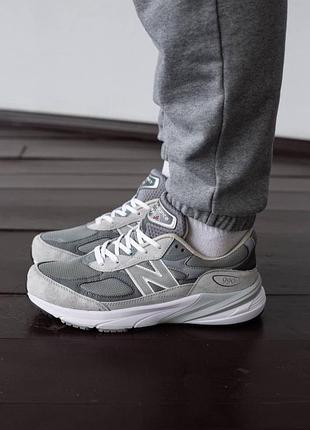 New balance 990v6 grey кросівки кросовки кроси нью беланс