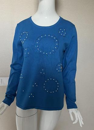 Дуже гарна оригінальна блуза з декором mudflower