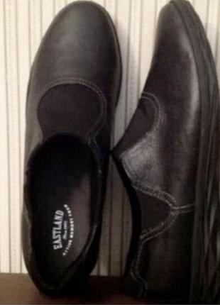 Невагомі суперкомфортні м’які еластичні ортопедичні туфлі балетки легендарної фірми eastland 43 (28-10) на широку ногу