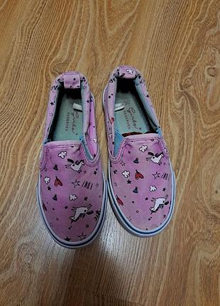 Мокасины с единорогами 30р