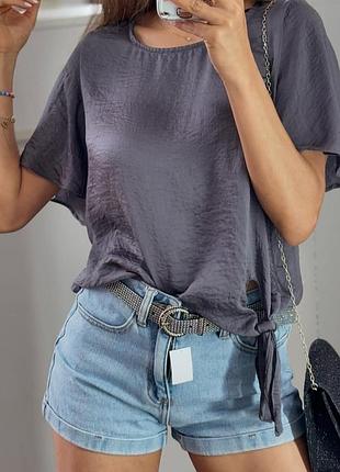 Романтична блуза під шовк