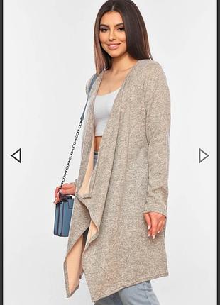 Кардиган жіночий без застібки