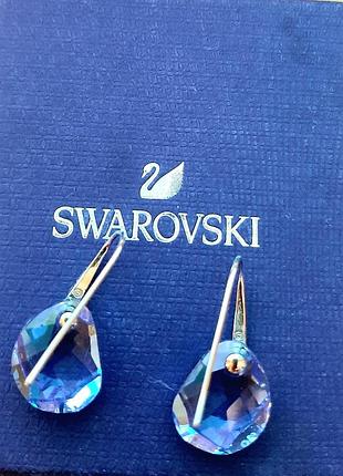 Сережки  swarovski3 фото