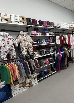 Вітрина стелажі для одягу