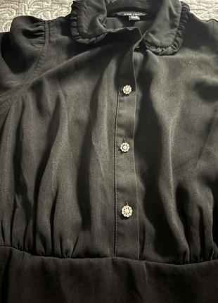 Платье черная zara 2