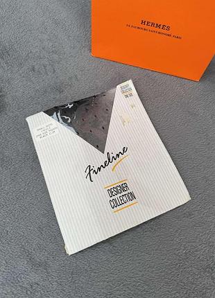 Винтажные чулки в горошек