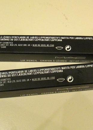 Олівець для губ m.a.c cosmetics 7