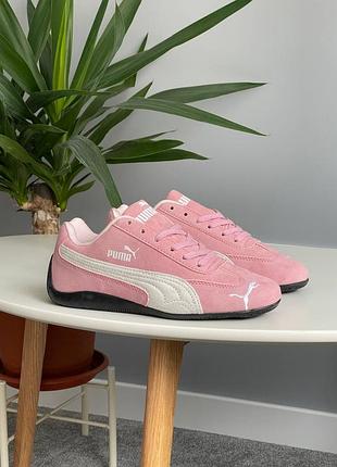 Кросівки Шапка puma пума черная с белым