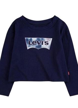 Новий лонгслів levis для дівчинки 2t 1-2 роки