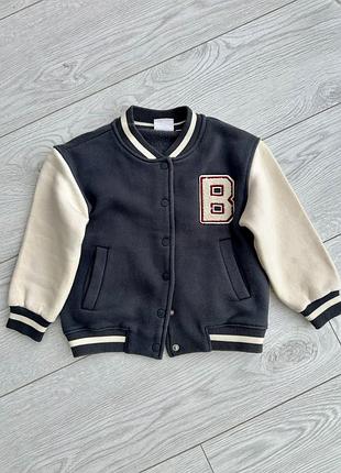 Бомбер на флісі