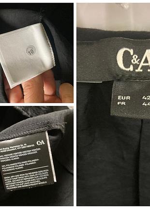 C&a 10рр m/l нова чорна сорочка блуза вільного крою3 фото