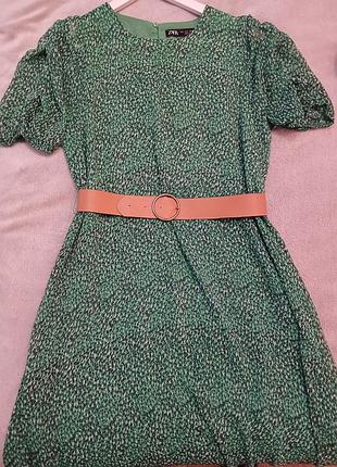 Сукня від zara з поясом