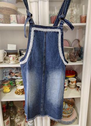 Сарафан джинсовый