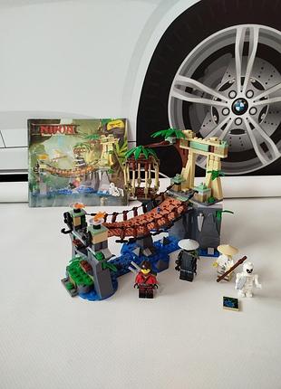 Конструктор ninja битва гармадона та майстра ву 312 деталі.